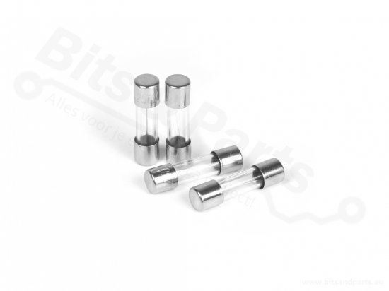 Glass fuses assortment of 160 pieces - 5x20mm slow-blow/fast-blow